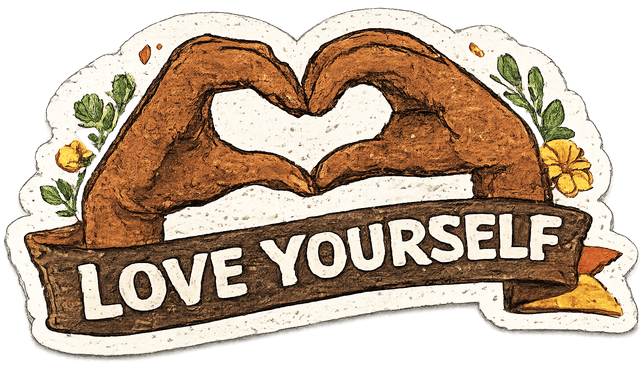 Love Yourself Sticker
